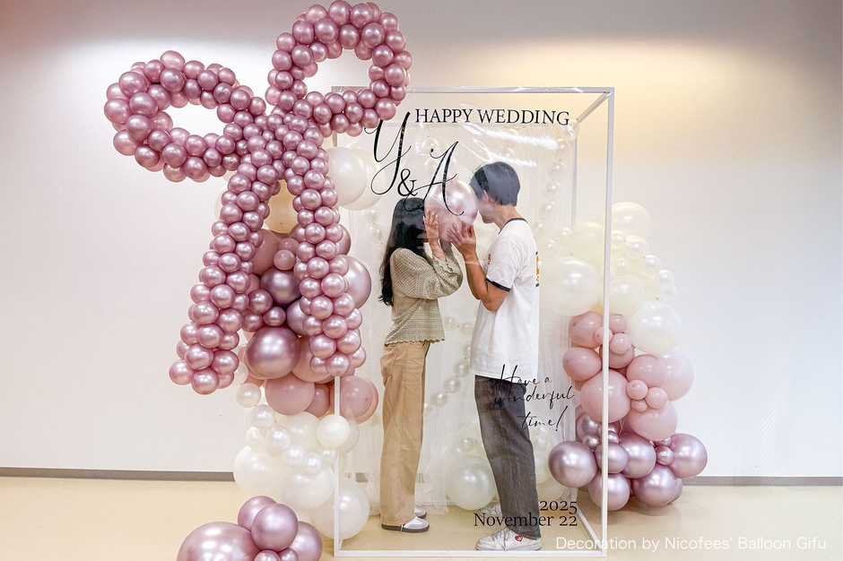 結婚式のゲスト向けの撮影としてもGOOD