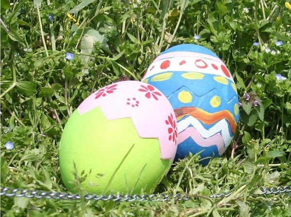 場内に隠された卵を探そう!「エッグハントラリー」