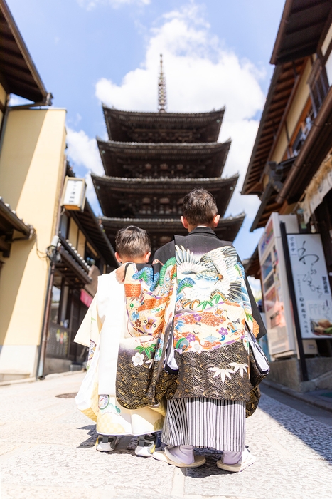 七五三ロケーション撮影