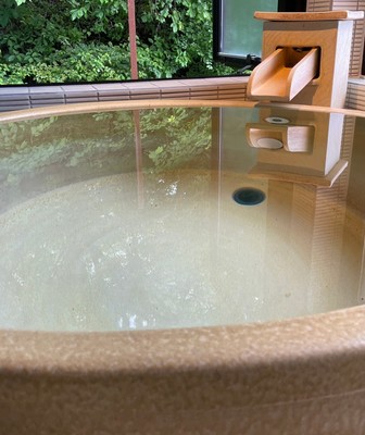 客室半露天風呂イメージ