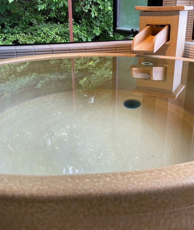 客室半露天風呂イメージ