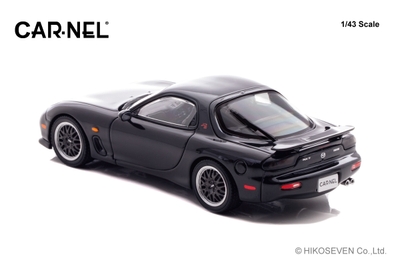 1/43 マツダ RX-7 Type RZ (FD3S) 1998 Brilliant Black:左後