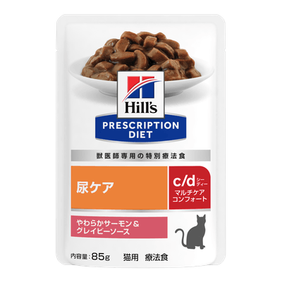 c/dシーディーマルチケアコンフォート やわらかサーモン&グレイビーソース