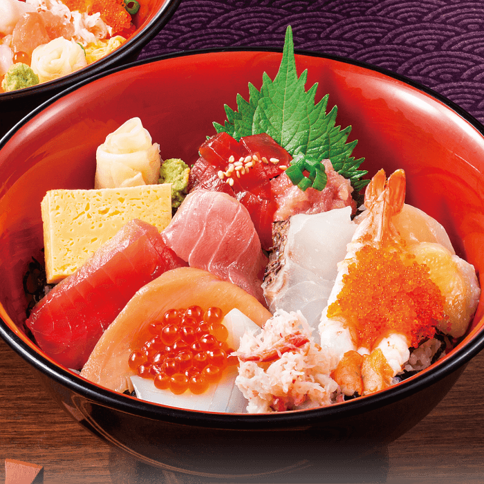 豪華海鮮丼[味噌汁付き]