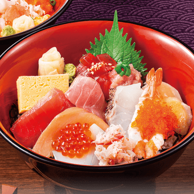 豪華海鮮丼[味噌汁付き]