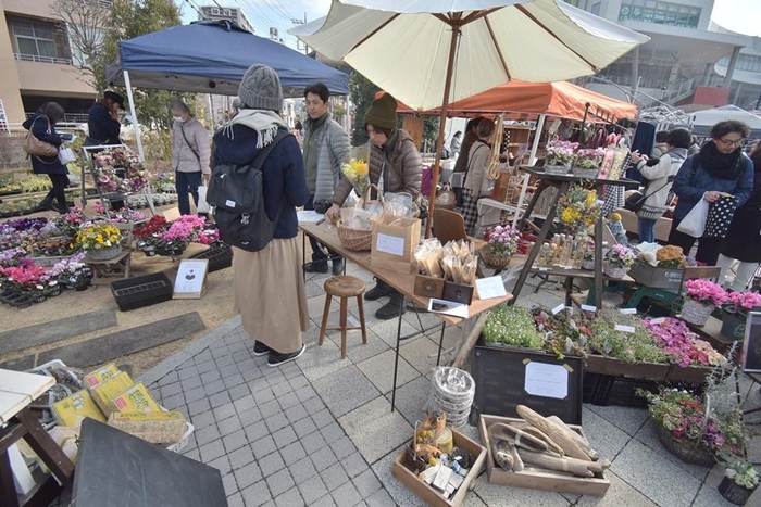 お花もいっぱい