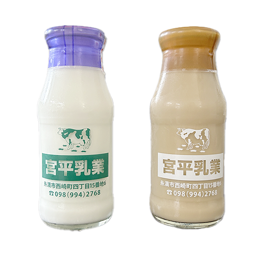 2025年 瓶牛乳とカフェ瓶