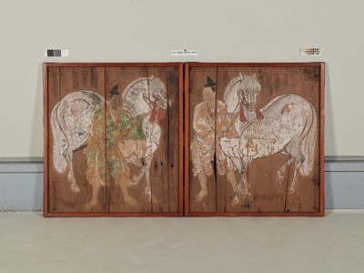 7. 神馬図額