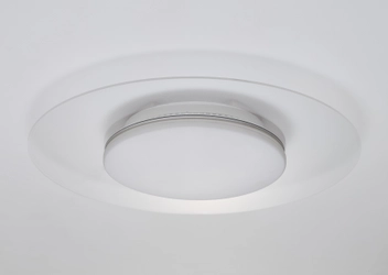 発光パネルが広く、天井面がすっきり見える 　新型シーリングライトが登場