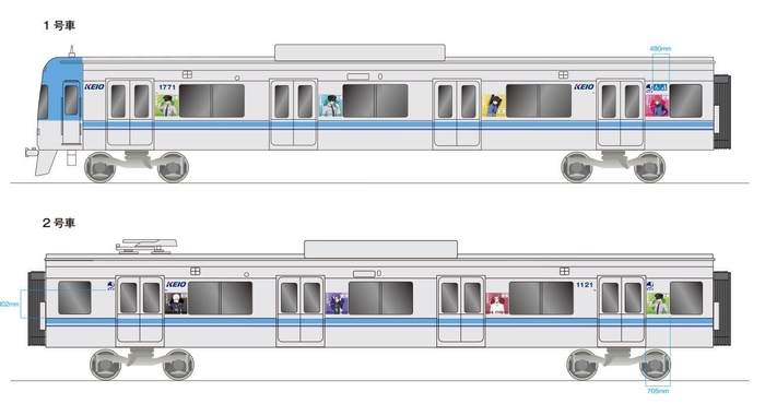 ≪ラッピング車両（イメージ）≫