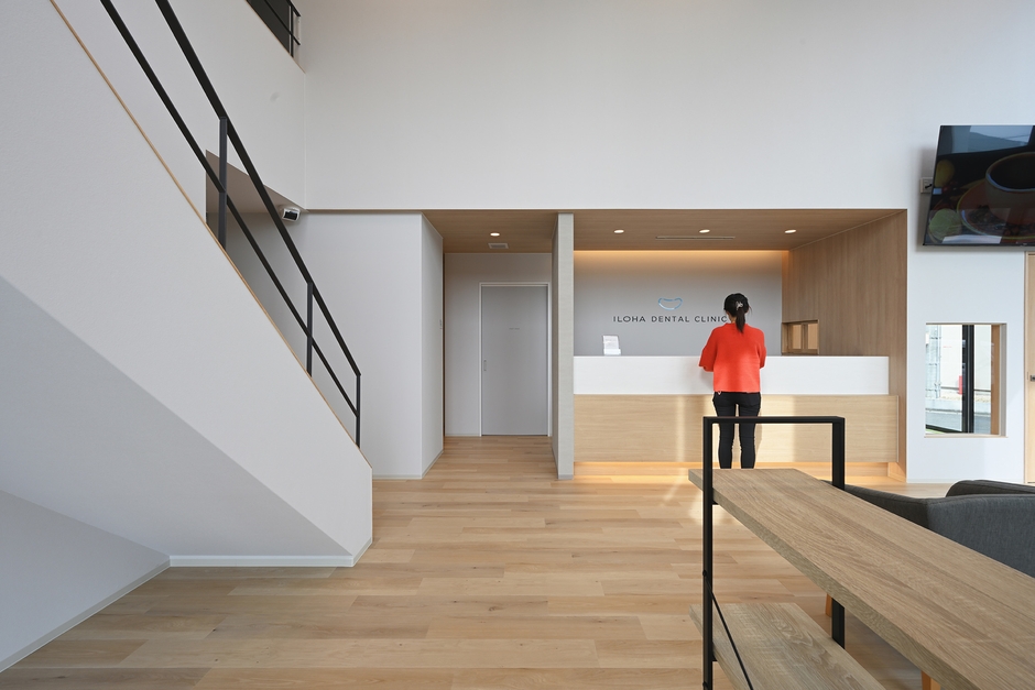 受付カウンター