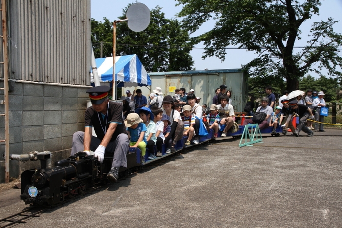 ミニSL乗車体験　イメージ