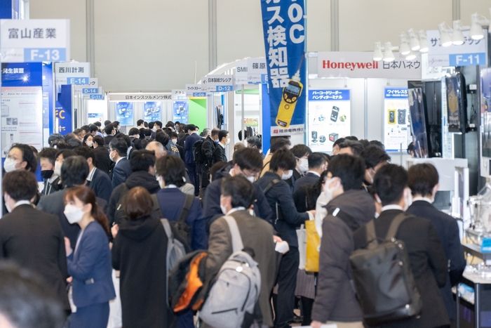 前回の様子 展示会会場