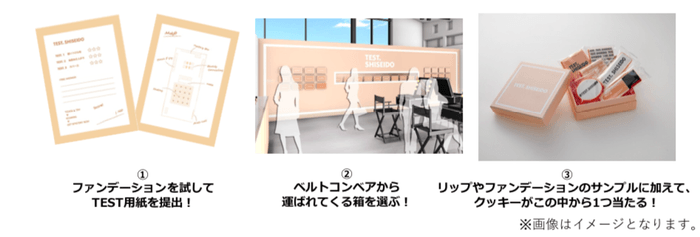 商品を採点して豪華プレゼントをゲット!ミニリップやノベルティグッズがもらえるプレゼント企画も開催!