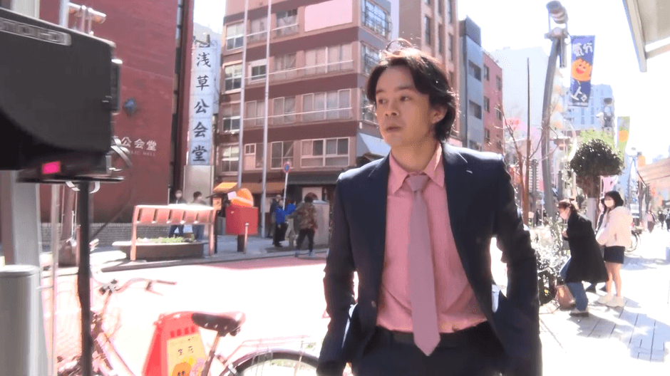 「小腹、よりそう、大豆バー。」篇 メイキング 1