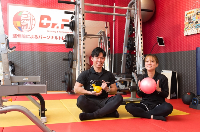 トレーナーも大活躍中