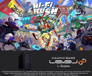 ゲーミングPC LEVEL∞、 『Hi-Fi RUSH™（ハイファイ ラッシュ）』 推奨パソコン発売