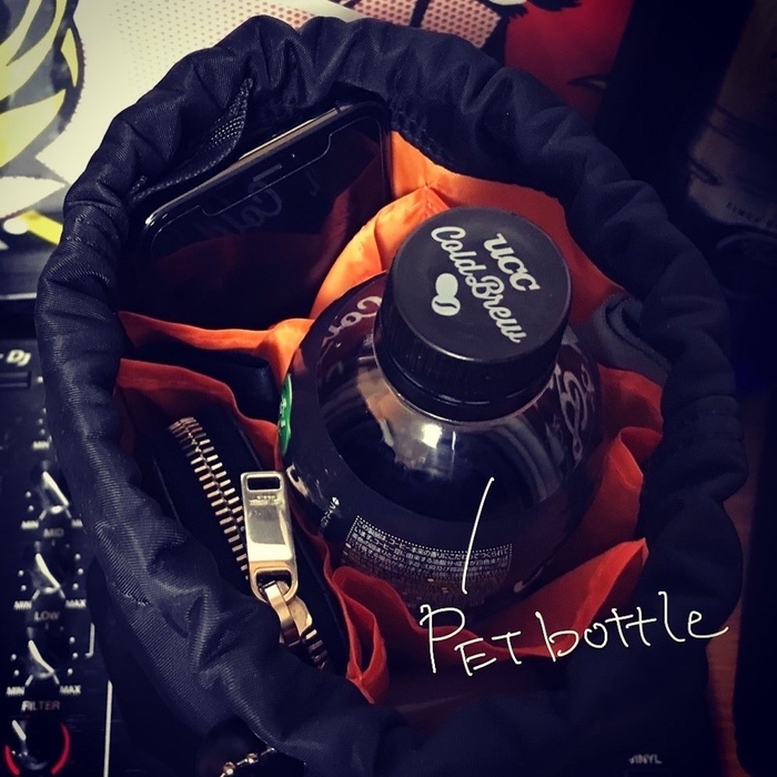 ペットボトル収納時