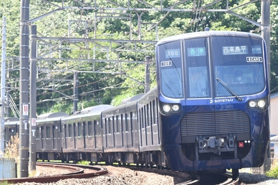 「異常時総合訓練」で使用予定の 「21000系」