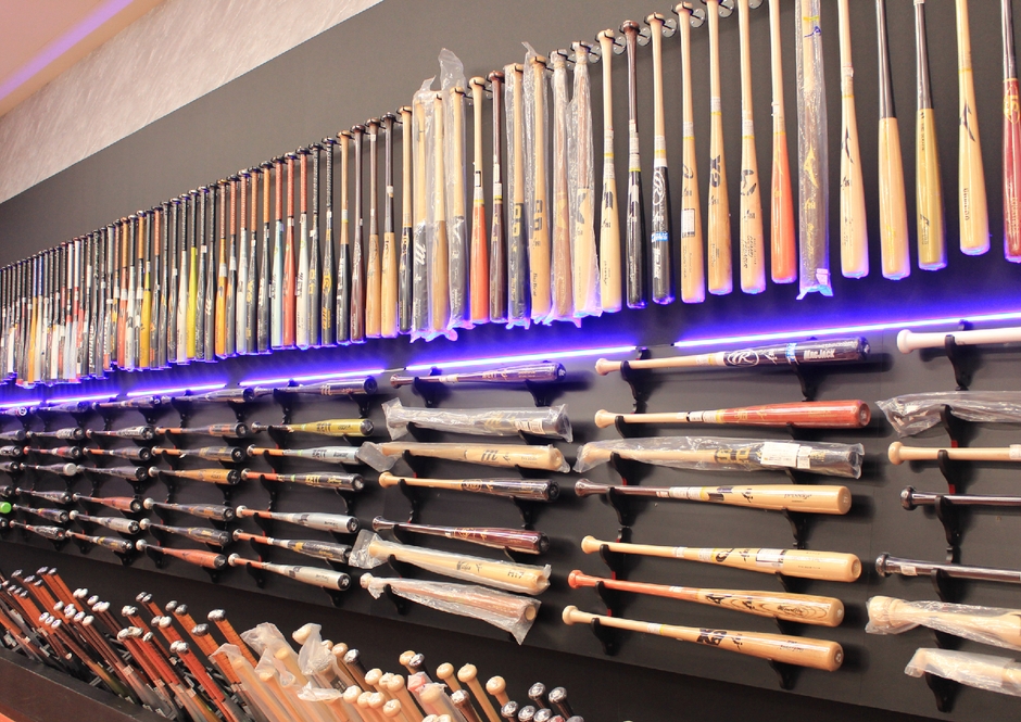 店頭(バットコーナー)