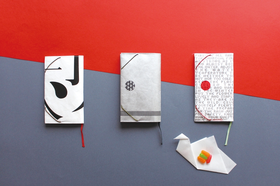 【リプラグ】『懐紙入れ 多包み』左より、書道・武士道・茶道