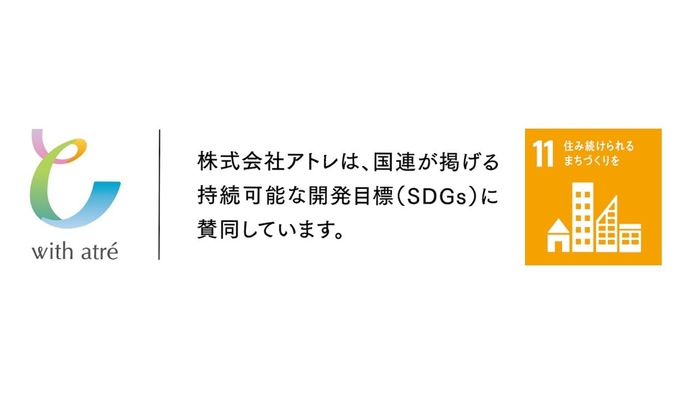 アトレSDGsロゴマーク・SDGsロゴ