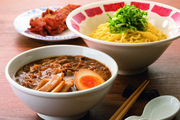 肉盛りつけ麺~ゆず風味~