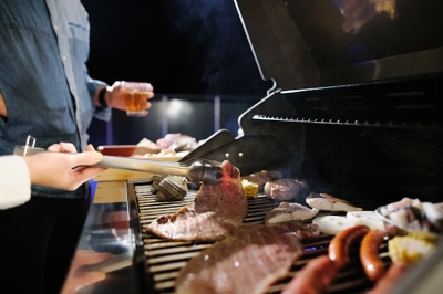 食材を持ち込んでBBQ