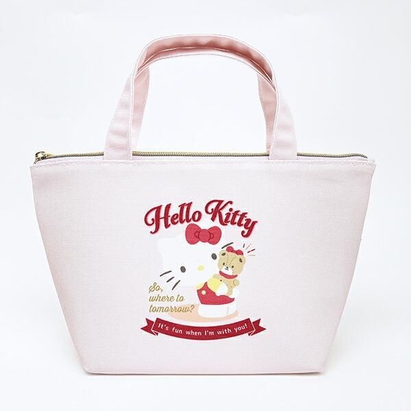 パステルが上品カワイイ。サンリオの保冷ランチバッグで、大人女子のランチタイムを格上げ。