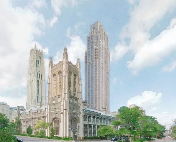 外観イメージ(右側高層建物)