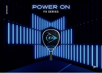 ダンロップパデルバット新機種「FX HYBRID」を新発売！