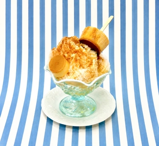 秋田で味わう、たまご専門店の“プリンを食べる”かき氷　 「トリプルプリンかき氷」7月18日より販売開始