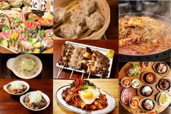 個性豊かな店舗が集結!