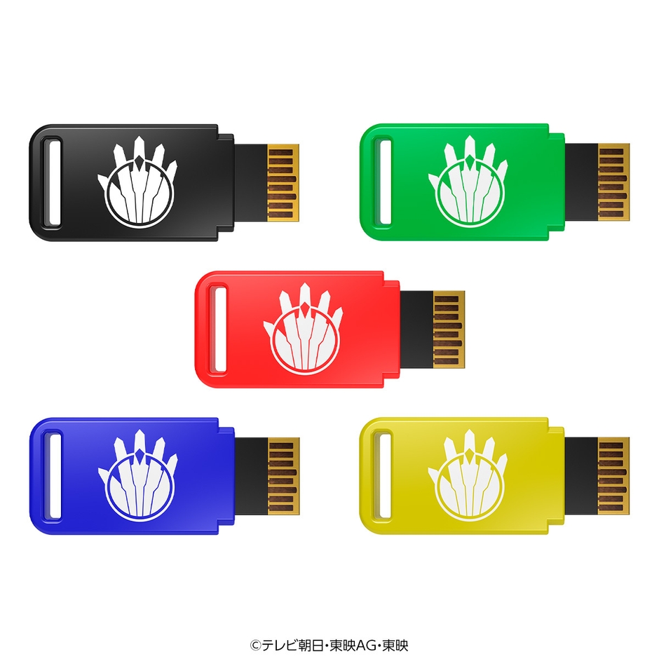 ナンバーワン戦隊ゴジュウジャー MEMOREALIZE DATA CARD(イメージ)