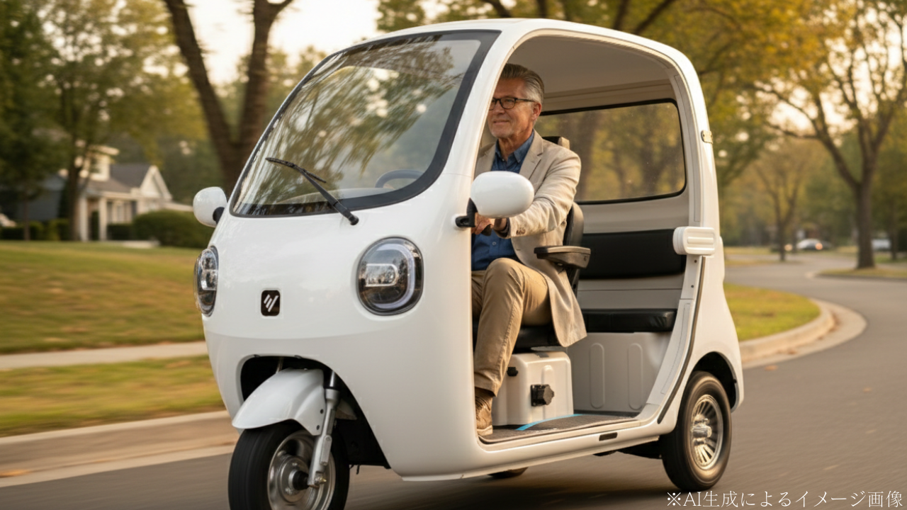 ビベルCOCO 実際に使用している様子 AI生成によるイメージ画像