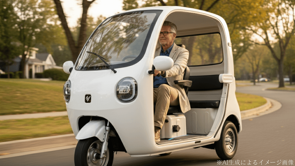 ビベルCOCO 実際に使用している様子 AI生成によるイメージ画像