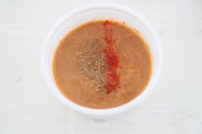 日本料理「日本橋ゆかり」の「ツナコンと納豆の和風カレー」