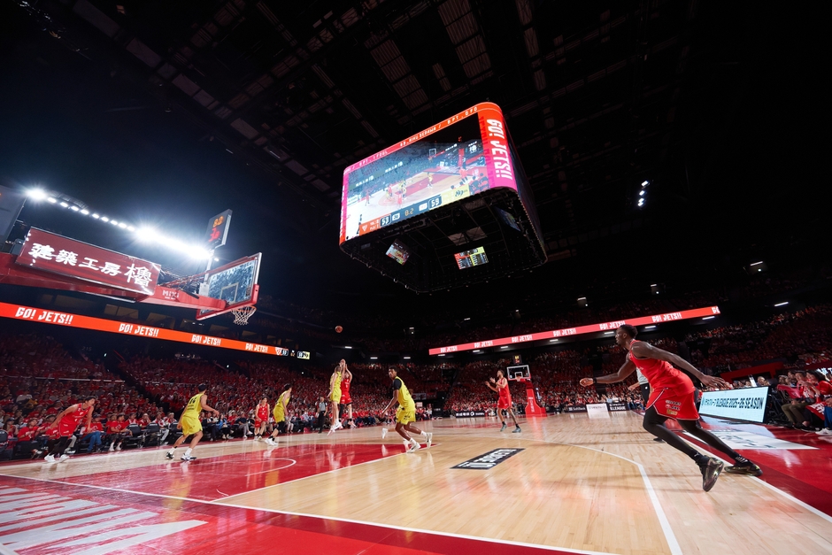 【千葉ジェッツ】ららアリーナ 東京ベイ (C)CHIBAJETS FUNABASHI