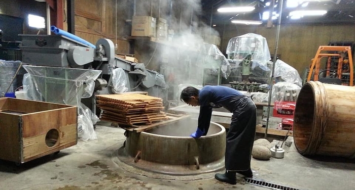 澤佐酒造 酒造り