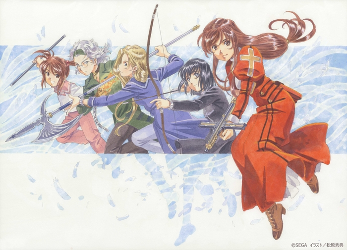 「守るべきもの~夢~巴里花組」(C)SEGA