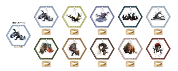 ▲ゆらゆらアクリルスタンド(B)(全10種ランダム)／825円（税込）※6/27発売