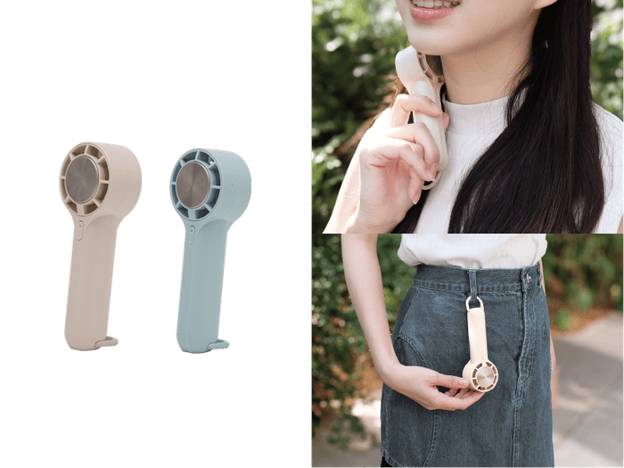 冷却プレート付きハンディファン YPM-501GE