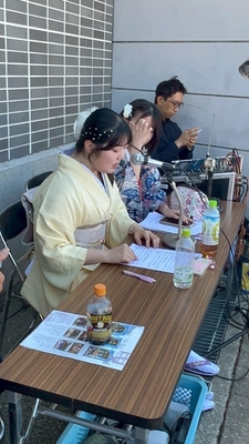 MCとして曳山祭を紹介