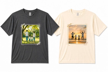 GWの思い出を写真で残す、初夏に快適なオリジナルドライスムースTシャツの限定セールを開始