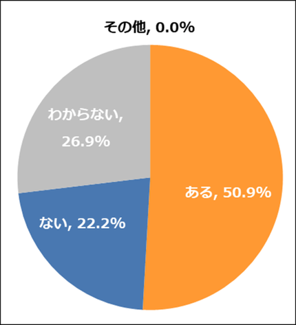 図4:あなたの会社においてセキュリティに関する懸念はありますか?