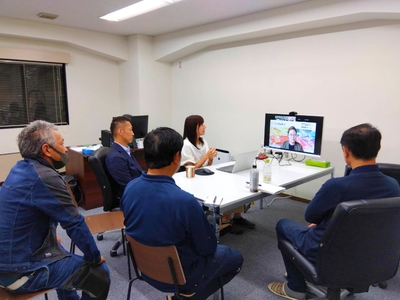 株式会社スエヒロ工業東京支店での勉強会の様子