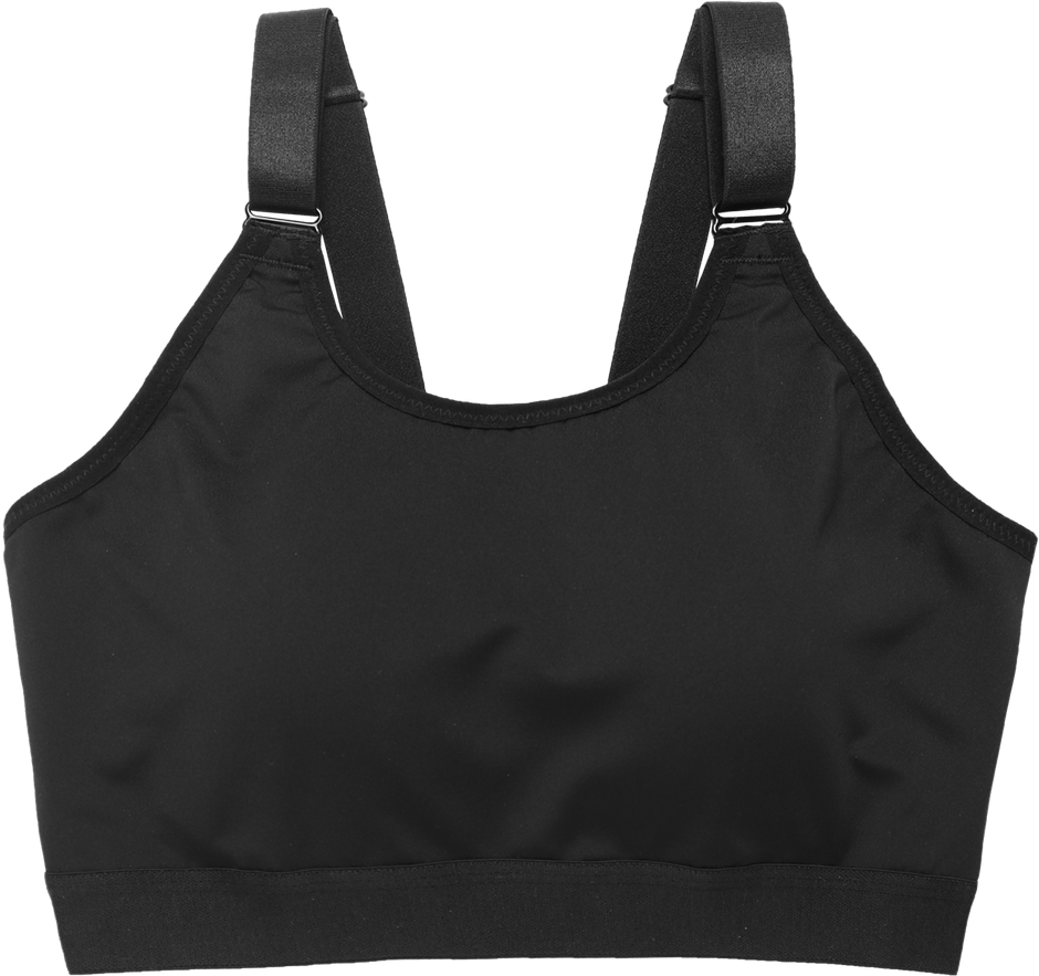 ルルスマートブラ スポーツブラ ブラック