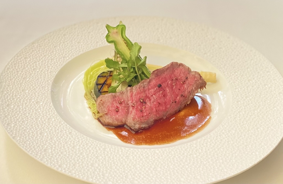 一例:鳥取和牛オレイン55の低温ロースト