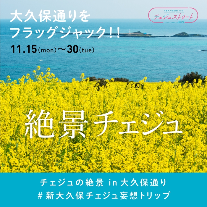 大久保通りを絶景チェジュがジャック!