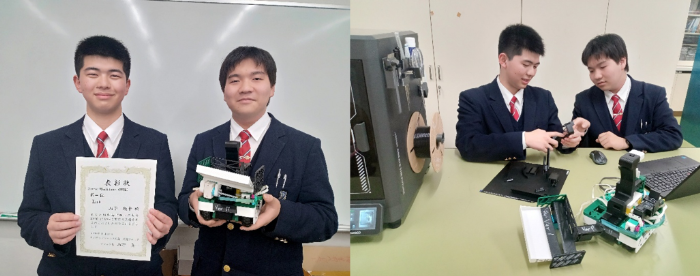 近大附属広島高校東広島校自然科学部がロボット競技の全国大会に出場　生徒が設計･製作･プログラムを行ったロボットで世界大会をめざす